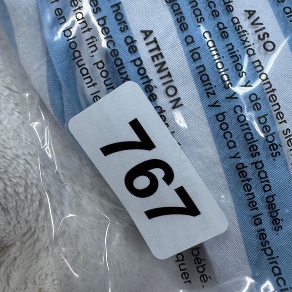 Old‎ Navy The Boyfriend Shirt Womens XL Blue White Striped Long Sleeve Button Up - Picture 8 of 8